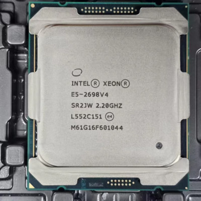 Intel Xeon e5-2698 v4 2.2ghz 20-Core 135w lga2011-3 CPU processor
