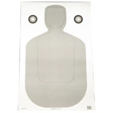 Action Target TQ-21 Qualification Target 23x35 100 Targets Per Box White/Gray