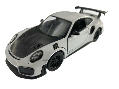 #ad 5quot; Kinsmart Porsche 911 GT2 RS Diecast Model Toy Car 1:36 White $8.98