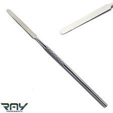 Dental Amalgam Cement Spatula Mixing Laboratory Tools Round Handle Single Ended