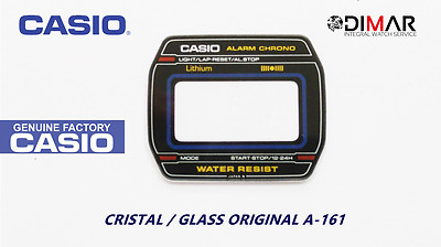 VINTAGE GLASS CASIO A-161 NOS