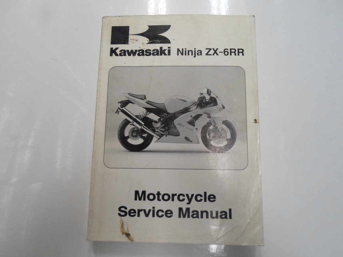 2004 Kawasaki Ninja ZX-6RR Motorcycle Service Repair Manual OEM