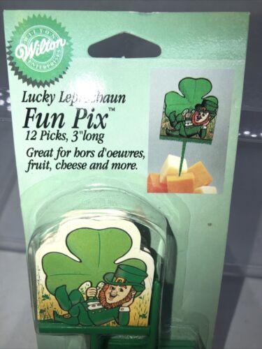 St. Patrick’s Day 🍀 “Fun Pix” Lucky Leprechaun. 3” Long 12 per package. - Picture 6 of 11