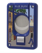 Elie Bleu Limited Edition Casa Cubana Slide Button Cigar Cutter, EBC4060, NIB