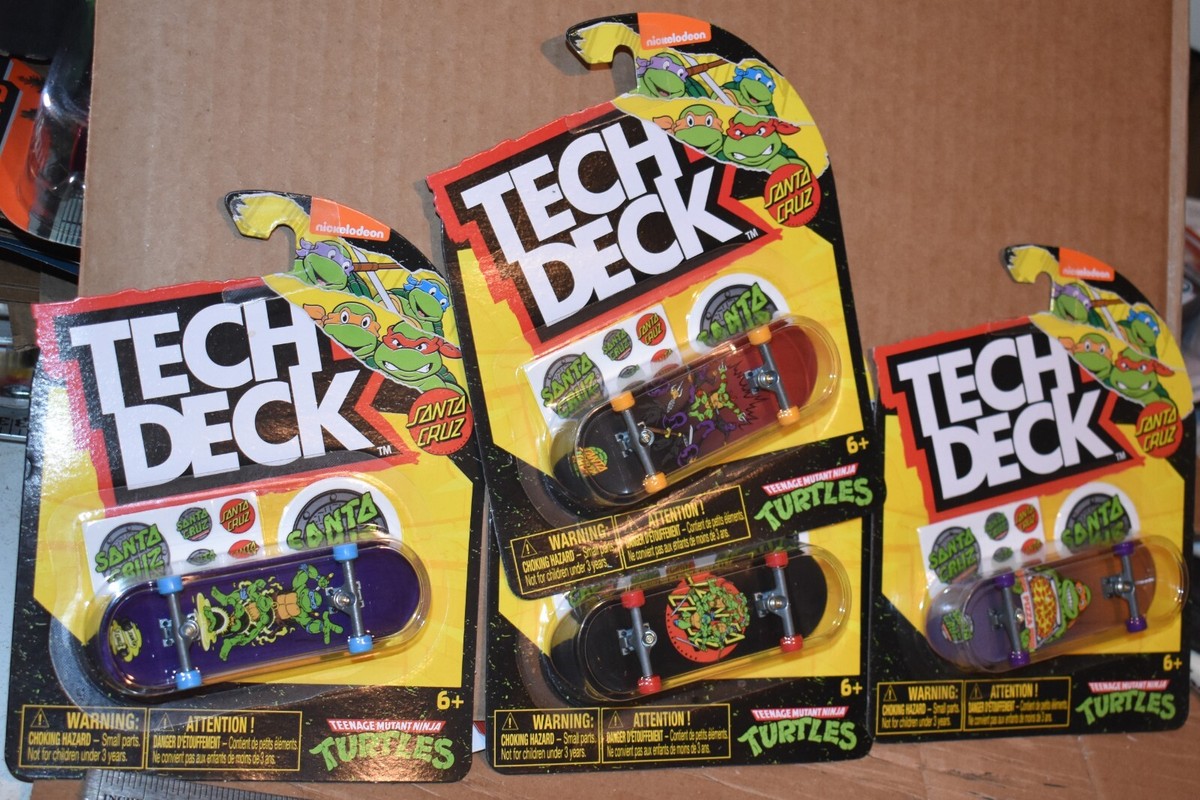 Tech Deck Santa Cruz TMNT Teenage Mutant Ninja Turtles Tech Deck Santa Cruz TMNT Teenage Mutant Ninja Turtles