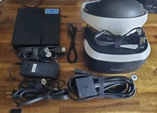 PlayStation 4 VR with PS Camera and Power cords (Read Description) 