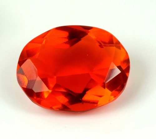 Brasilianischer im Labor kreierter orangefarbener Topas 40-50 Karat ovaler Edelstein zertifizierter Weihnachtsverkauf - Bild 9 von 12