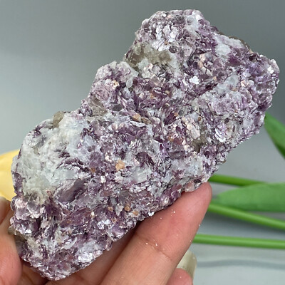 149g Natural Marvelous Lepidolite Purple Mica Crystal Reiki Stone Specimen  DL9