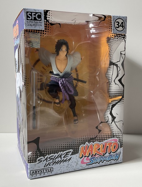 Naruto Shippuden Anime Original Sammelfigur Action Figur Sasuke Uchiha Ovp-image