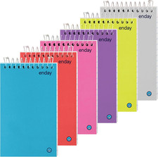 Pocket Notebook, Small Notebooks 3 X 5 Top Bound Small Spiral Notebooks, Memo Pa
