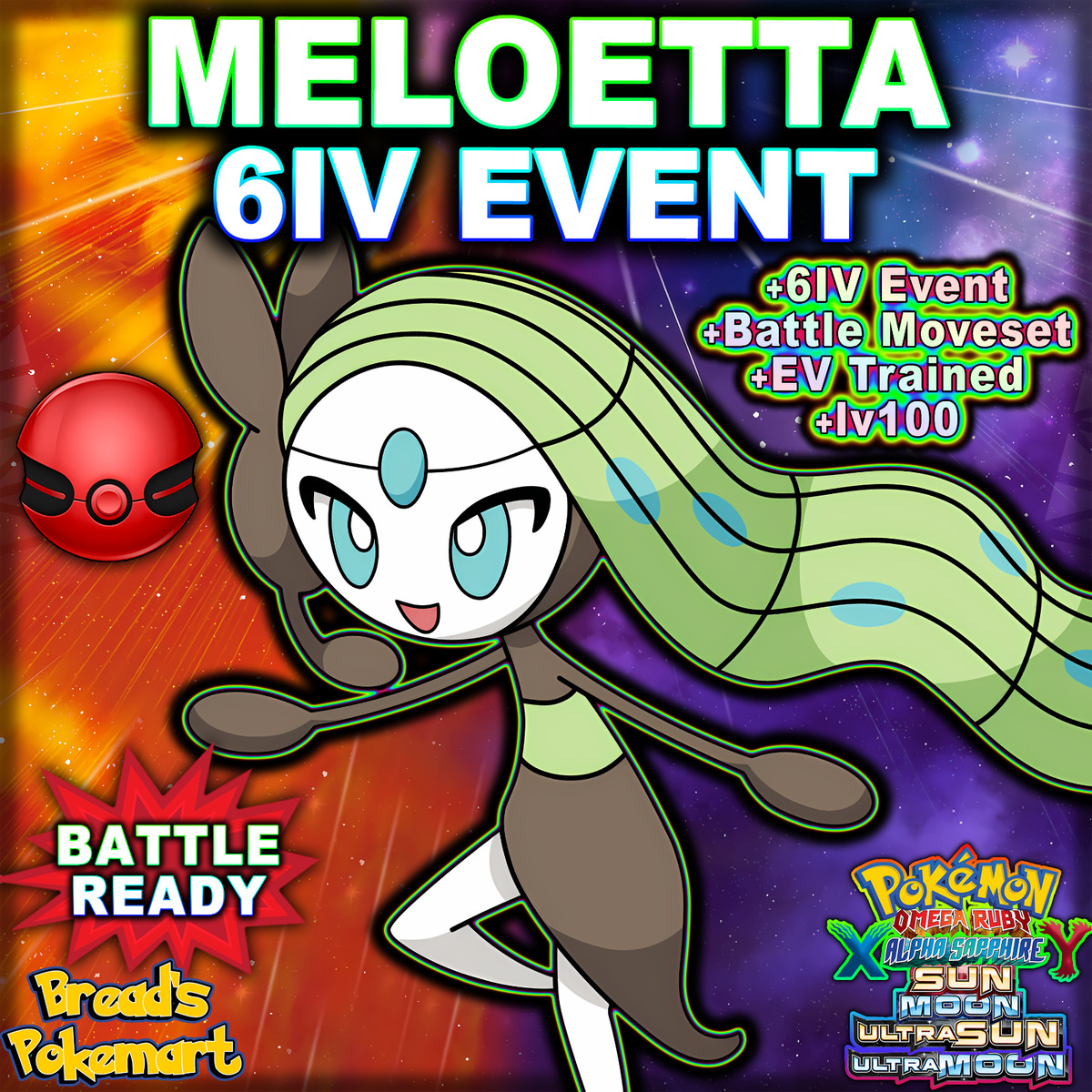 Meloetta, Pokémon