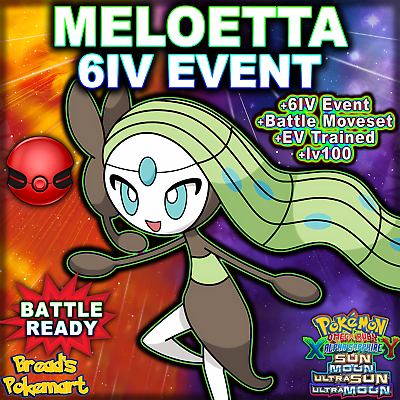 Have a shiny meloetta, anyone want to trade? : r/PokemonUltraMoon