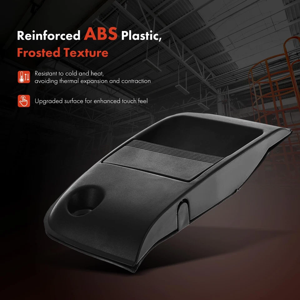 Manija de puerta exterior negra texturizada para puerta trasera de carga para Toyota RAV4 1996-2000 Foto 3 de 4