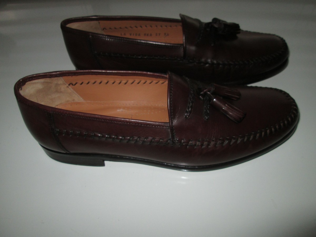 Sandro Moscoloni LA VIDA Tassel-topped Leather Men Loafer  display picture 1
