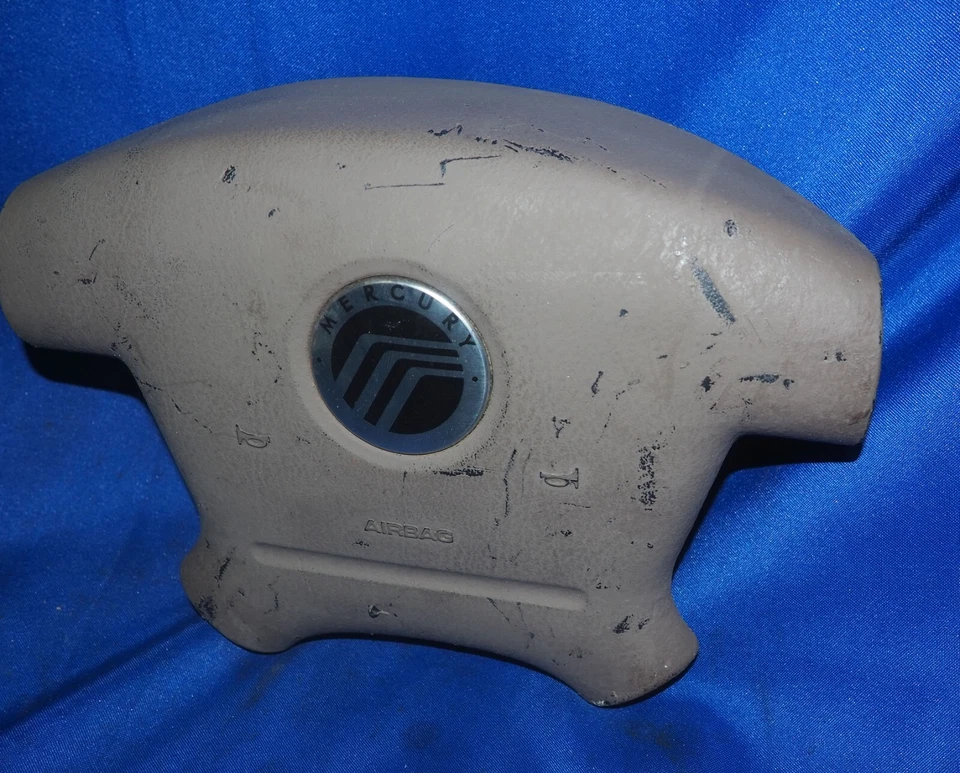 Bolsa de aire para volante izquierdo Mercury Mountaineer 2002-2005 gris OEM Foto 3 de 4