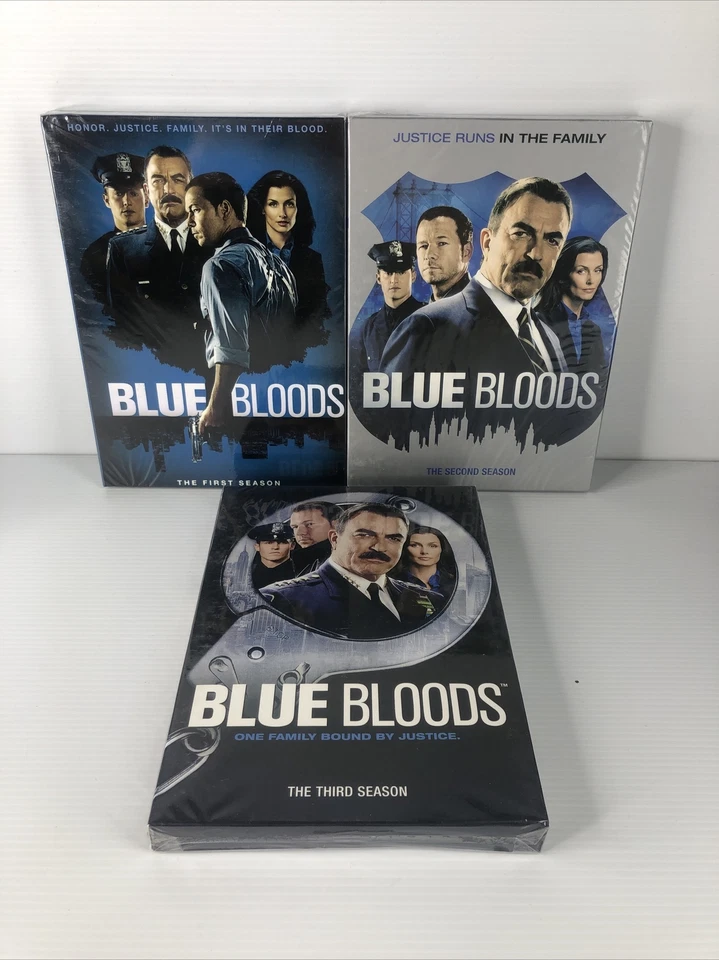 Blue Bloods: Temporadas completas 1-3 (juego DVD) importación de EE. UU., NTSC, región 1 nuevo sellado Foto 3 de 4