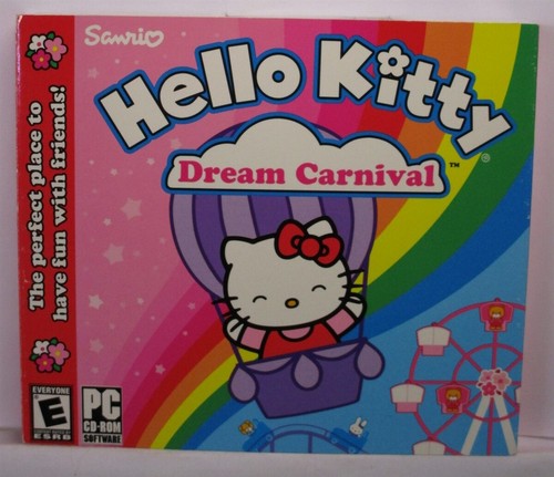 Video Game PC Hello Kitty Dream Carnival NEW SEALED Jewel