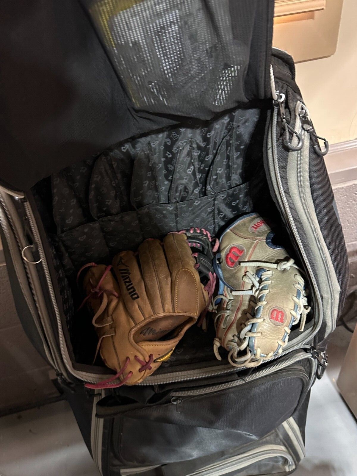 Spectre wheeled baseball bag catchers eBay