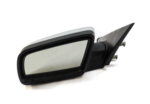 07-10 BMW 5 SERIES (E60) LEFT MEMORY HEAT AUTODIM P-FOLD DOOR MIRROR (SILVER)