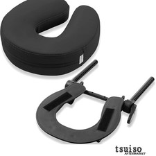 Oil Water-Proof Massage Face Cradle with 3" Foam and Adjustable Fit