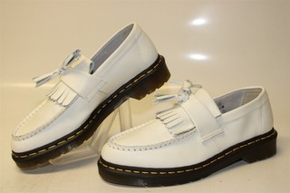 Dr. Martens Adrian YS Tassel Loafers NEW Mens 8 41 Womans 9 Leather Kiltie Shoes