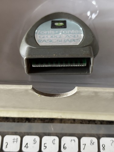 Provo Craft Cricut George E Forme Base Ritirato Con Manuale E Sovrapposizione - Foto 4 di 4