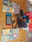 Nintendo Switch Bundle With 8 Games, Mario,Pokemon Ect. Excellent Condition