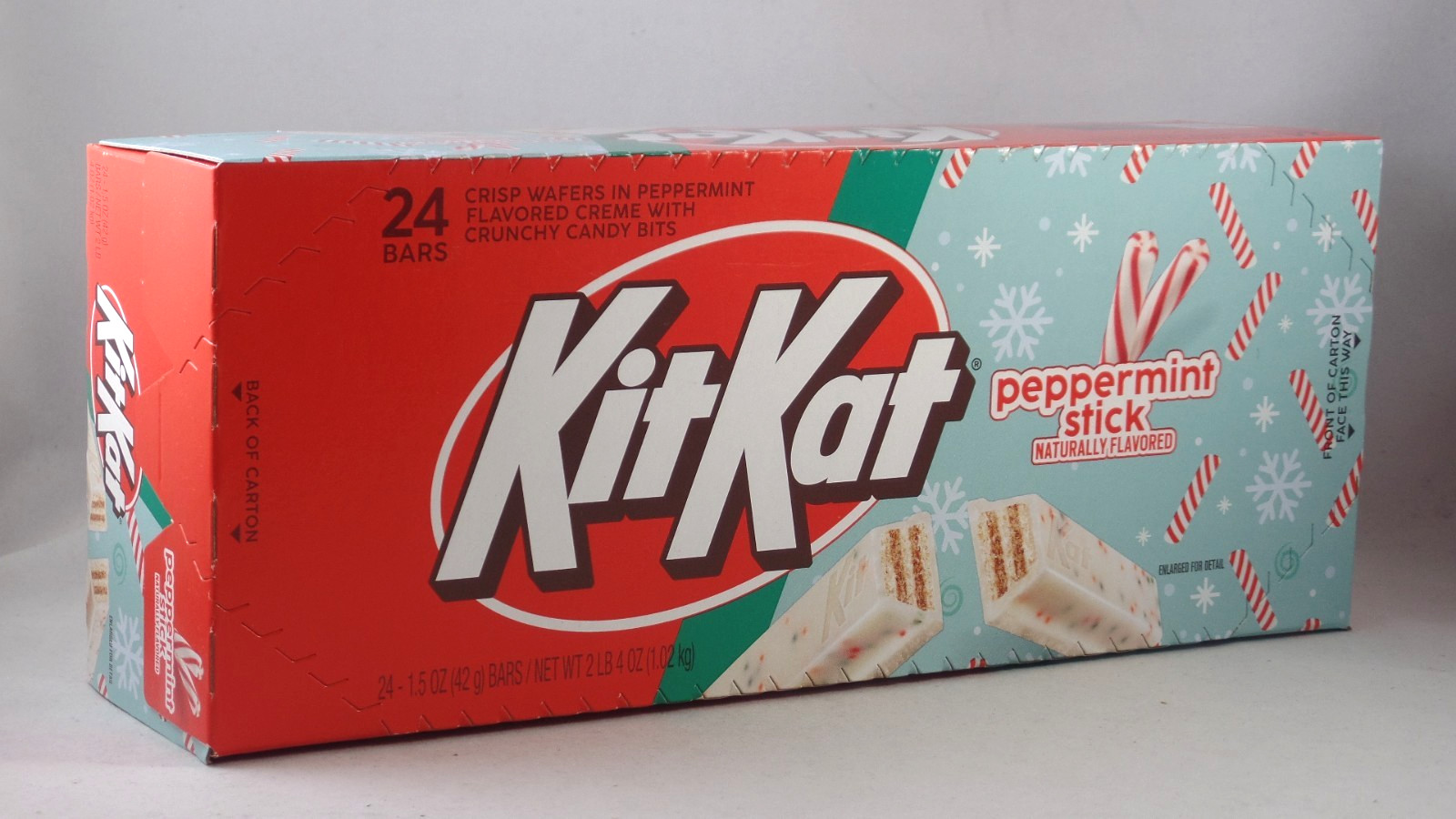 KIT KAT Peppermint Stick 24ct Standard size Kit Kat BB 10-2026