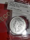 1891 .90% Silver Morgan Dollarcoin with SlabHolder 135 Years Old Beautiful White
