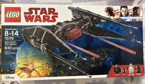 LEGO Star Wars Kylo Ren's TIE Fighter 75179 Complete Set 630 Pieces