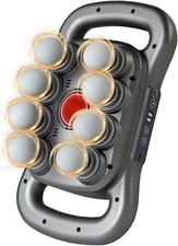 Back Massager for Relief Deep Tissue with Heat, 8 Heads Hands-Free Electric Back