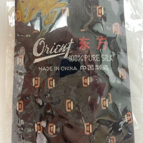 New Lot 2 Orient Men's Formal Neckties 27"Lx3"W Neck Ties - Picture 5 of 5