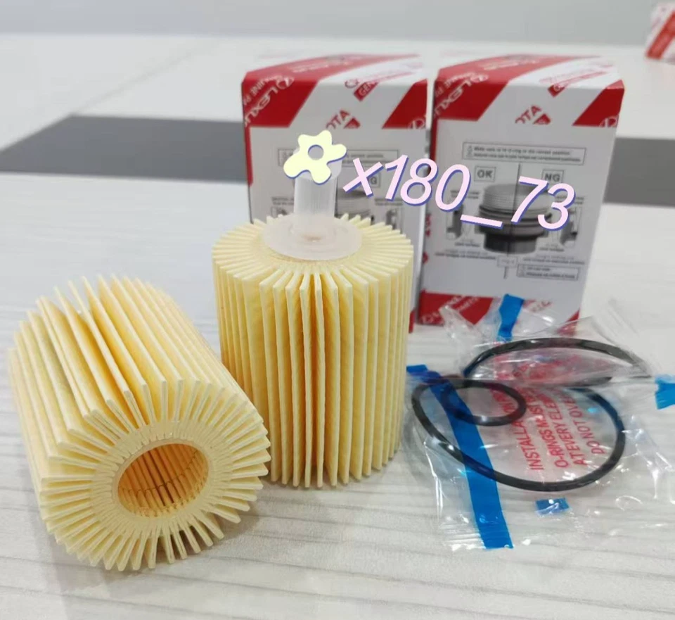 TOYOTA OEM 05-20 4Runner Engine Oil Filter 04152YZZA5 CASE OF (10) - Imagem 3 de 4