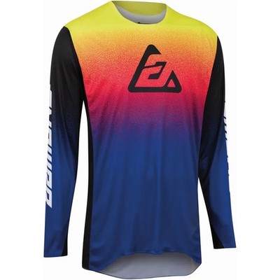 ANSWER A22 Elite Proline Ombre Jersey Hemd blau/pink Gr. XXL Motocross MX MTB