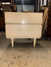 Vintage Mid Century Modern 2 Drawer Nightstand by American of Martinsville