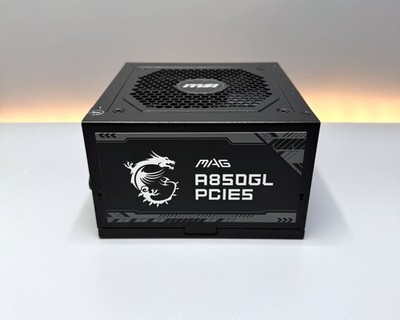 MSI MAG A850GL PCIE5 850W 80 Plus Gold ATX 3.1 Vollmodulares Gaming PC-Netzteil