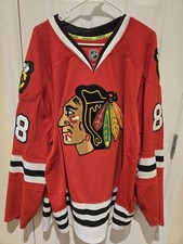 Patrick Kane Chicago Blackhawks Reebok Edge Jersey Size 60