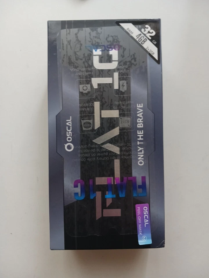 OSCAL FLAT 1C Android 13 | 4G Dual SIM | 2GB/32GB | Batteria 4700mAh | Sbloccato - Immagine 4 di 4