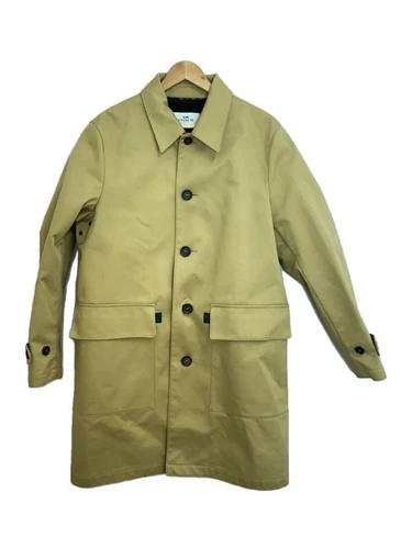 Coach F33823 Mezzo Cappotto Acciaio Inox M Cotone Beige