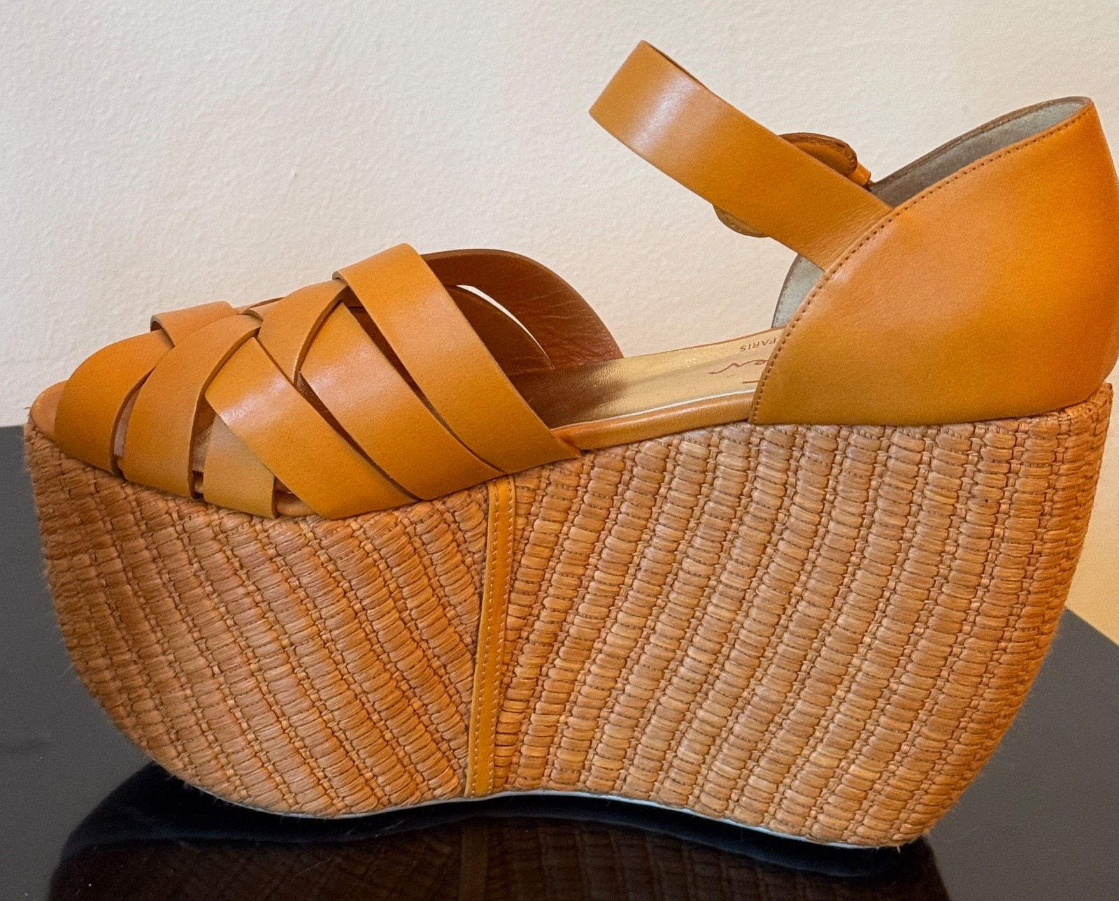 Walter Steiger Women's Leather Platform Sandals s… - image 6