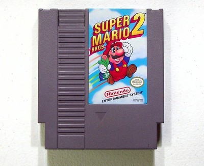 Super Mario Bros. 2 NES Nintendo Entertainment System Video Game Classic