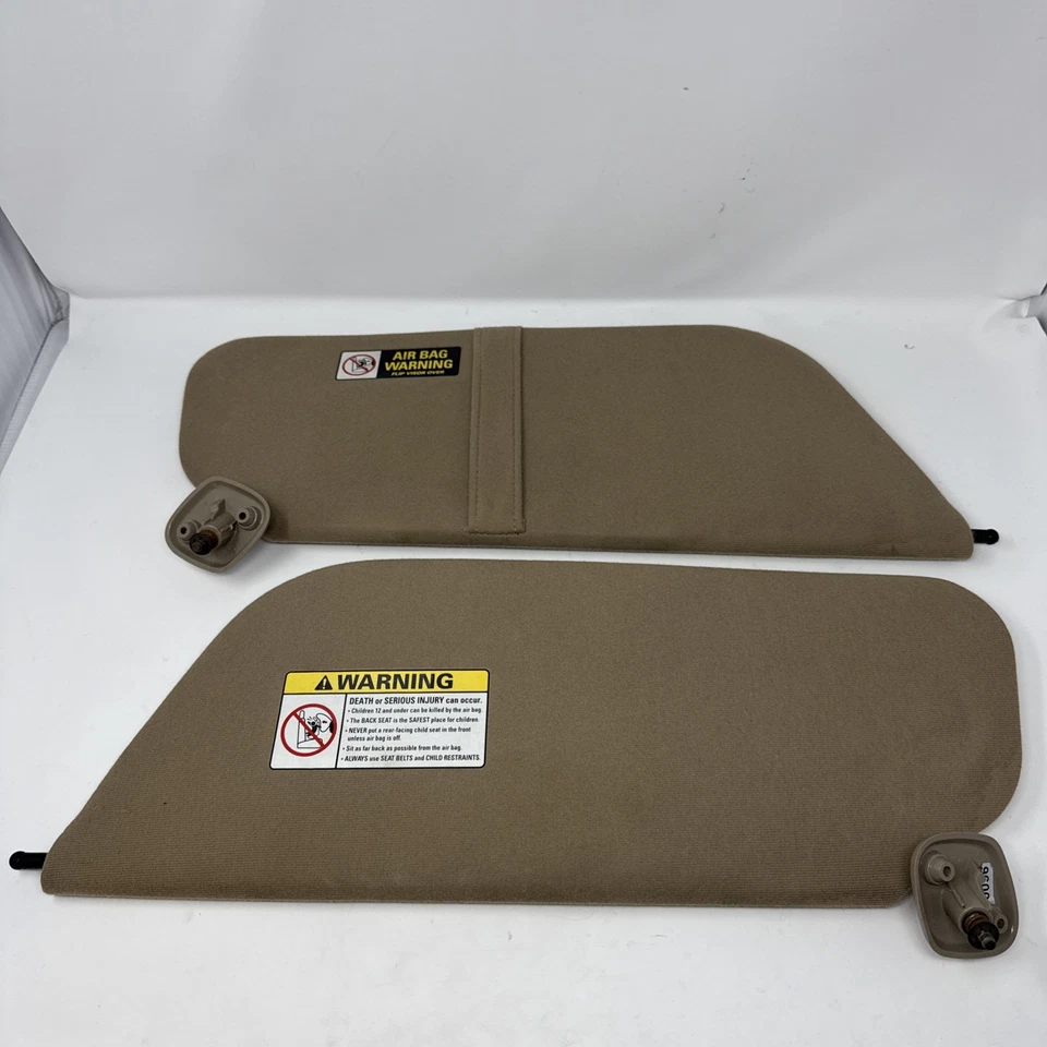 00-01 Ford F-250 - F-550 LARIAT parasol par de pergamino medio con tela de espejo retrovisor Foto 3 de 4