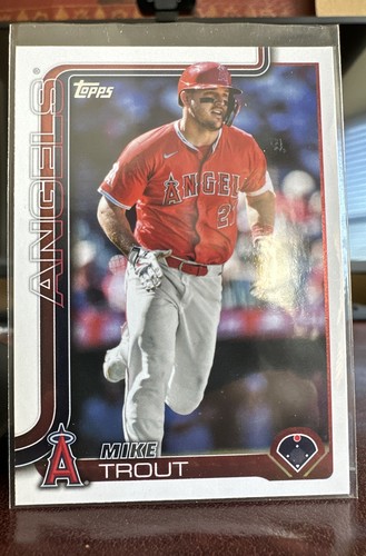 2025 Topps Series 1 - Mike Trout #200 Angels Baseball Card