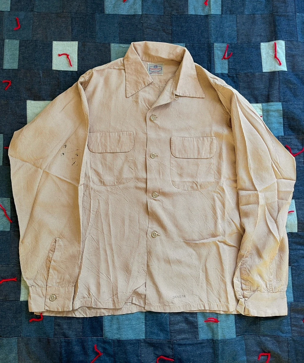 Rockabilly Pink 1950s Vintage Casual Shirts for Men for sale | eBay