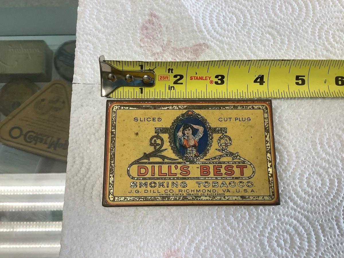 best plug tobacco Slicing and Dicing Tobaccos Vintage J. G. Dill's Best