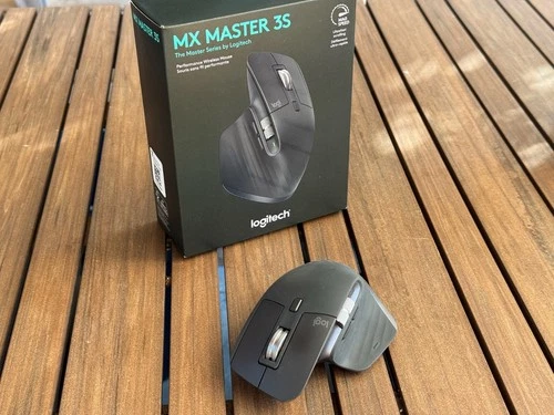 Logitech MX Master 3S Performance Wireless Bluetooth Mouse - Graphite