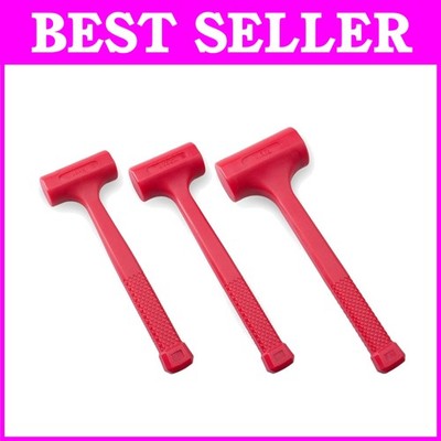 Dead Blow Hammer and Mallet Set - 3 Sizes, Spark Resistant=