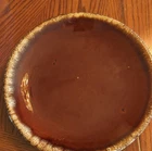 *RARE FACTORY IMPERFECTIONS* Hull Oven Proof USA Brown Pottery Round Plate