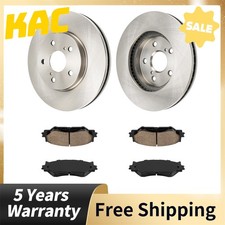 Front Brake Rotors and Ceramic Pads Kit For Lexus IS250 2.5L 2006-2011 2014-2015