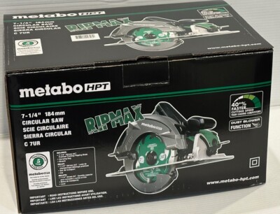 METABO HPT C7UR 7-1/4 INCH PRO CIRCULAR SAW ''RIPMAX''